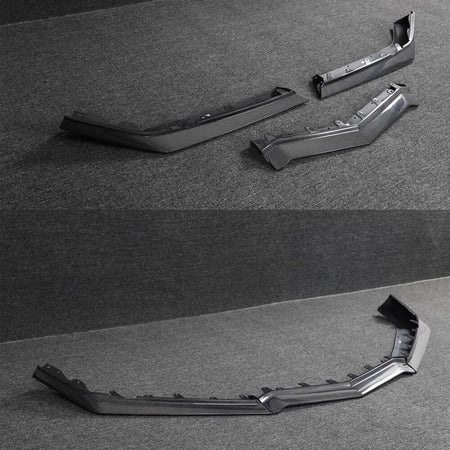 Chevrolet Corvette C8 Z06 Convertible Coupe 2-Door 2022-2024 Front Bumper Lip Carbon Fiber-Ahacarbon