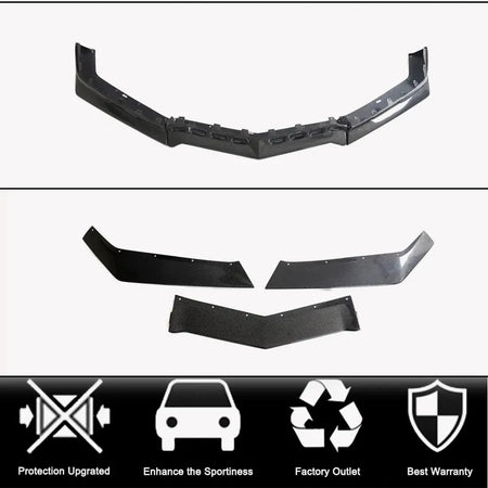 Chevrolet Corvette C8 Z06 Convertible Coupe 2-Door 20-24 Front Bumper Lip Carbon Fiber/FRP-Ahacarbon