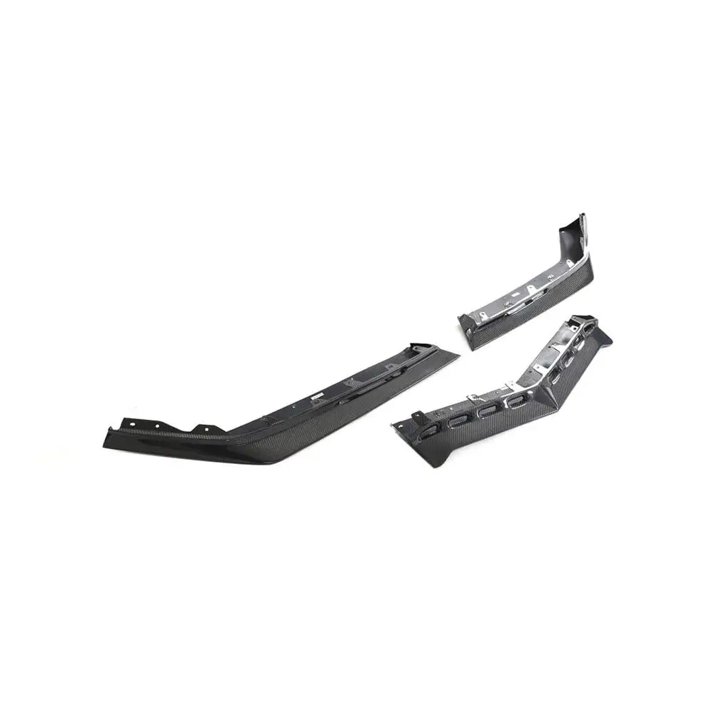Chevrolet Corvette C8 Z06 Convertible Coupe 2-Door 20-24 Front Bumper Lip Carbon Fiber/FRP-Ahacarbon