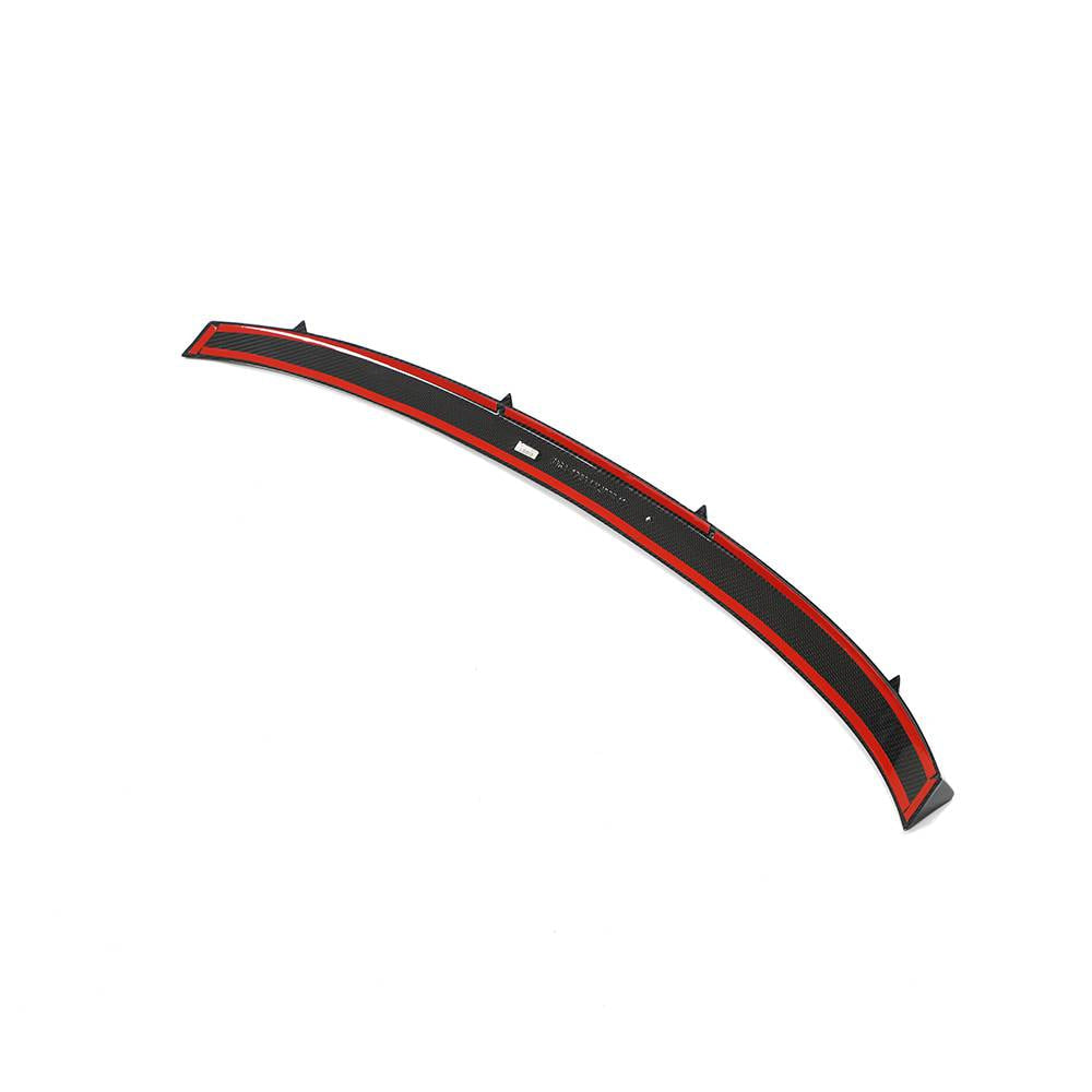 Audi RS6 2019-2022 Front Bumper Lip Side Skirts Rear Diffuser Rear Trunk Spoiler Rear Window Spoiler Dry Carbon Fiber-Ahacarbon