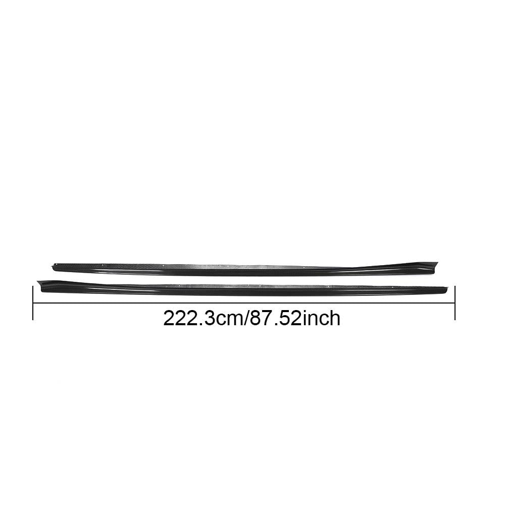 BMW 8 Series F93 M8 2019-2021 Front Bumper Lip Side Skirts Extension Rear Diffuser Dry Carbon Fiber-Ahacarbon