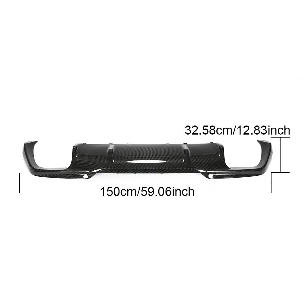 BMW 8 Series F93 M8 2019-2021 Front Bumper Lip Side Skirts Extension Rear Diffuser Dry Carbon Fiber-Ahacarbon