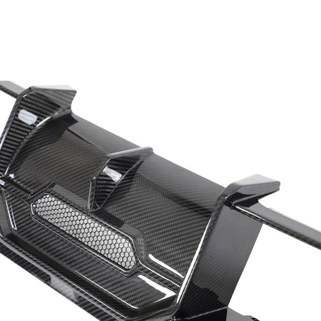 BMW M2 G87 2022-2024 Front Bumper Lip Front Grille Bumper Grill Trim Rear Bumper Diffuser Trunk Spoiler Dry Carbon Fiber-Ahacarbon