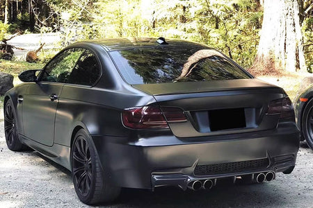 BMW 3 Series E90 Sedan 2005-2012 Rear Trunk Spoiler Carbon Fiber-Ahacarbon