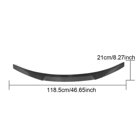 BMW 3 Series E92 M3 Coupe 2006-2013 Rear Trunk Spoiler Carbon Fiber-Ahacarbon