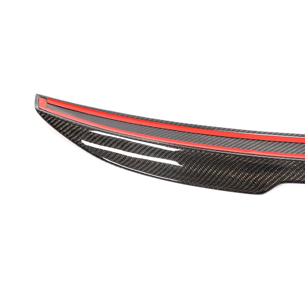 BMW 3 Series E92 M3 Coupe 2006-2013 Rear Trunk Spoiler Carbon Fiber-Ahacarbon