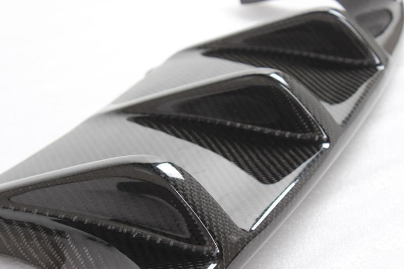 BMW 3 Series E92 E93 M3 2Door 2007-2013 Rear Bumper Diffuser Carbon Fiber-Ahacarbon