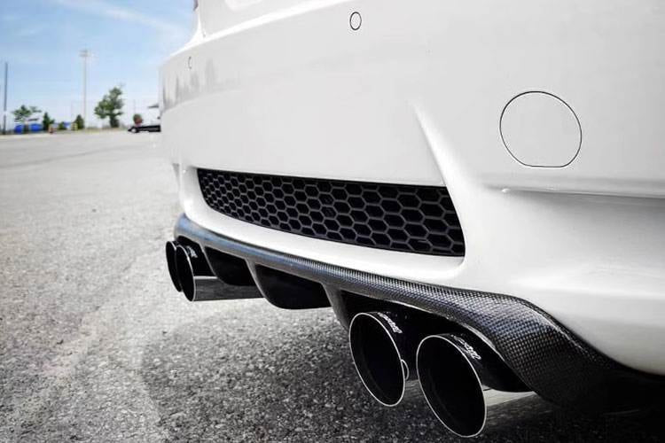 BMW 3 Series E92 E93 M3 2Door 2007-2013 Rear Bumper Diffuser Carbon Fiber-Ahacarbon