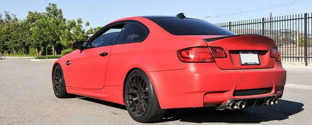 BMW 3 Series E92 E93 M3 2Door 2007-2013 Rear Bumper Diffuser Carbon Fiber-Ahacarbon