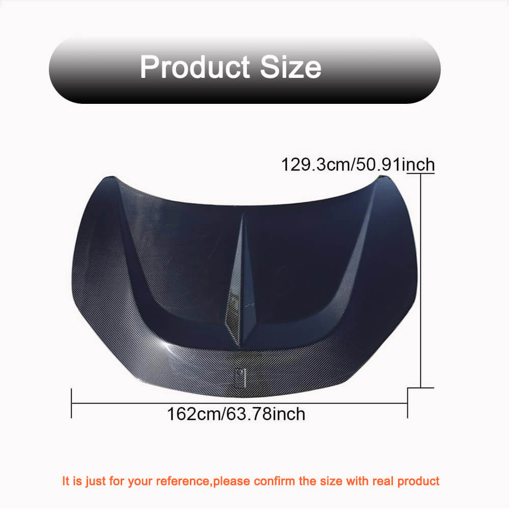 Ferrari 458 Italia Spider 2011-2015 Engine Bonnet Hood Cover Dry Carbon Fiber-Ahacarbon