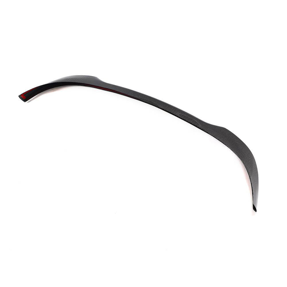 Fiat 500 Abarth 595 2010-2020 Rear Roof Spoiler Real Carbon Fiber-Ahacarbon