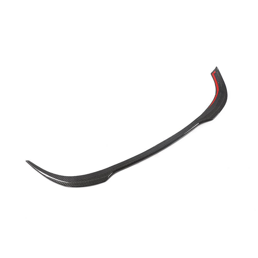 Fiat 500 Abarth 595 2010-2020 Rear Roof Spoiler Real Carbon Fiber-Ahacarbon