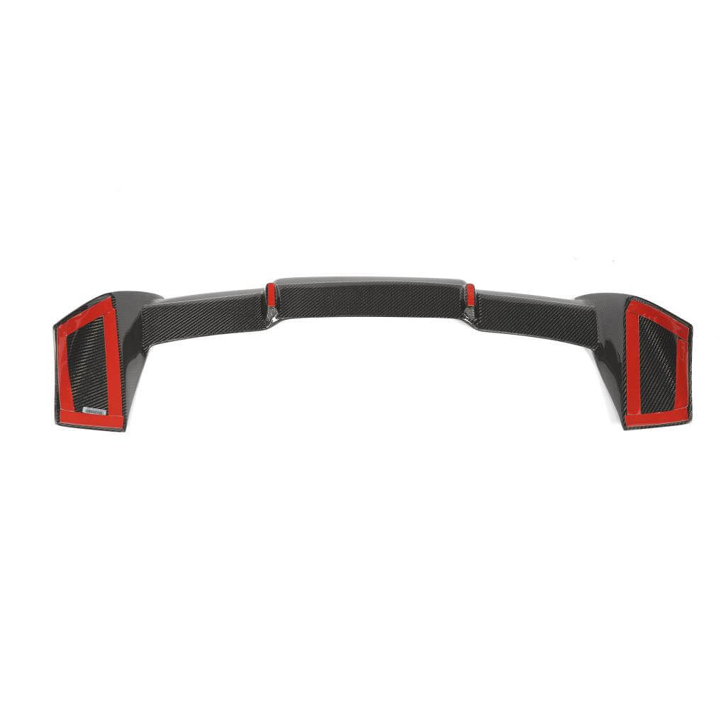 Fiat 500 Abarth 595 2010-2020 Real Carbon Fiber Rear Roof Spoiler-Ahacarbon