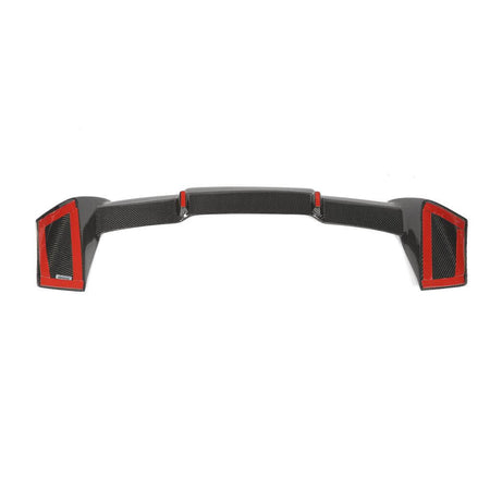 Fiat 500 Abarth 595 2010-2020 Real Carbon Fiber Rear Roof Spoiler-Ahacarbon