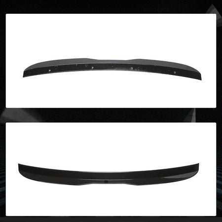 Audi A3 Hatchback 14-18 Rear Roof Spoiler Glossy Black ABS-Ahacarbon