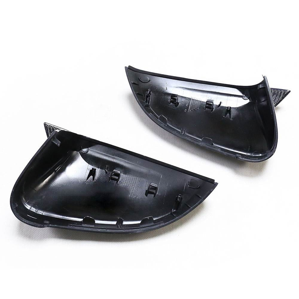 Audi A4 B9 RS4 S4 Sedan 4-Door 2017-2022 Mirror Covers Replacement Style Carbon Fiber-Ahacarbon