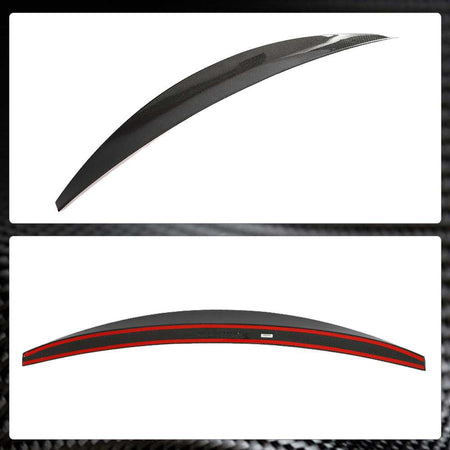 Audi A4 S4 B9 2017-2023 Rear Trunk Spoiler Carbon Fiber-Ahacarbon