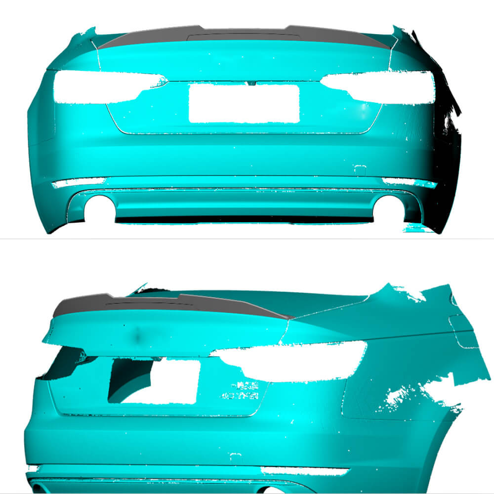 Audi A4 S4 B9 Sedan 2017-2023 Rear Trunk Spoiler Carbon Fiber-Ahacarbon