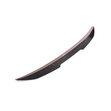 Audi A4 S4 B9 Sedan 2017-2023 Rear Trunk Spoiler Carbon Fiber-Ahacarbon