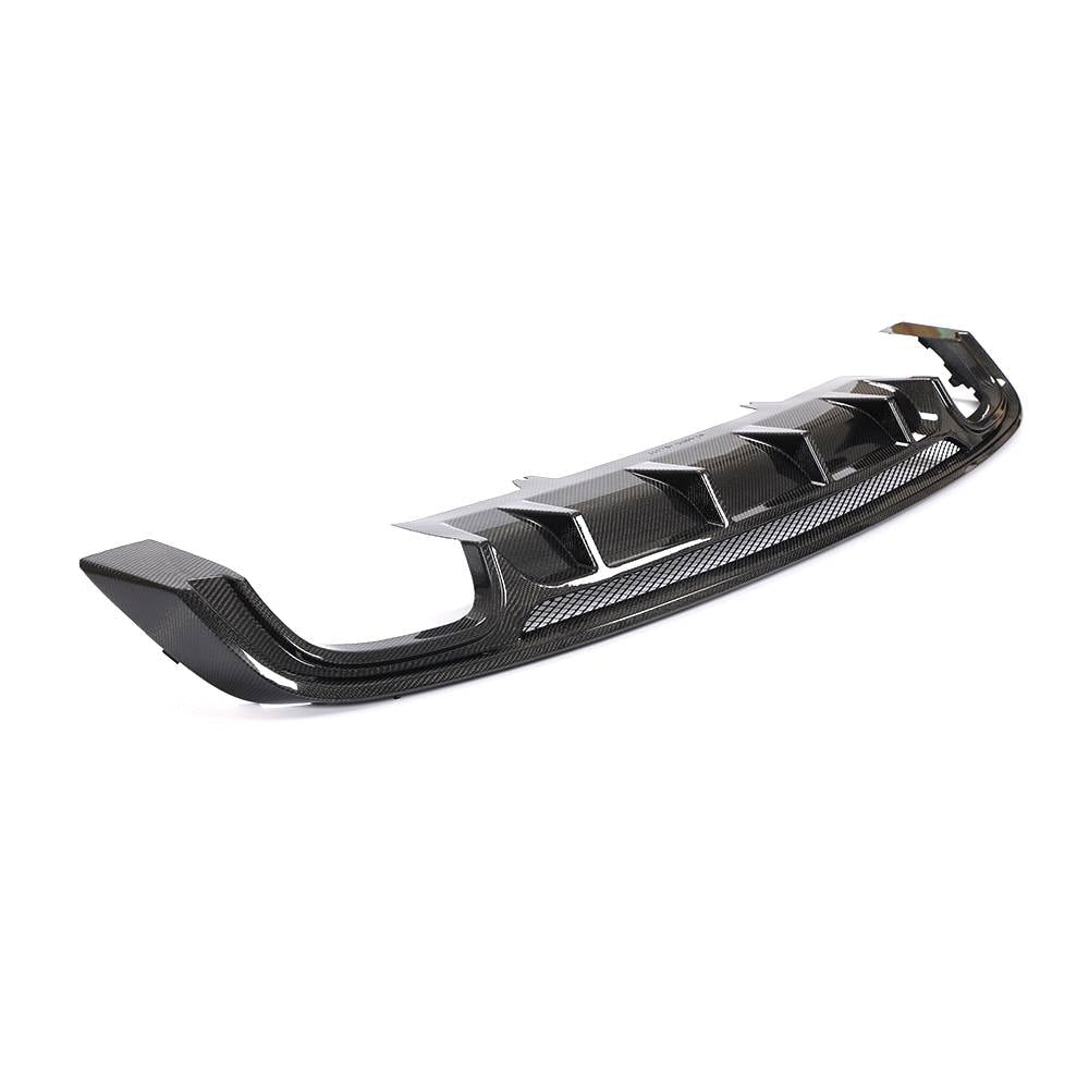 Audi A5 Sline S5 2017-2019 Rear Bumper Diffuser Carbon Fiber-Ahacarbon
