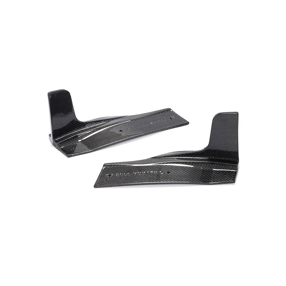 Audi A5 Sline S5 2017-2019 Rear Bumper Splitters Carbon Fiber-Ahacarbon
