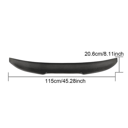 Audi A6 C6 Sedan 2008-2011 Rear Trunk Spoiler Carbon Fiber-Ahacarbon