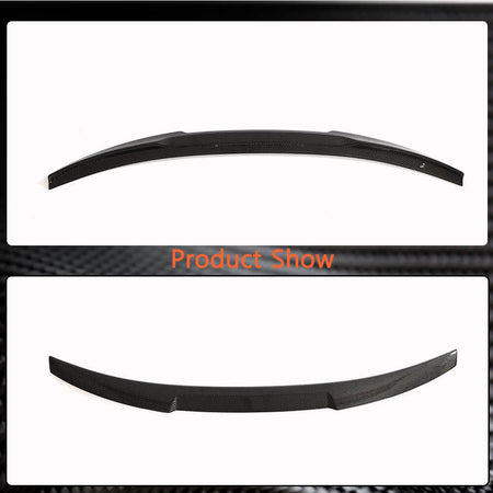 Audi A6 Sline S6 C8 Sedan 2019UP Rear Trunk Spoiler Carbon Fiber-Ahacarbon