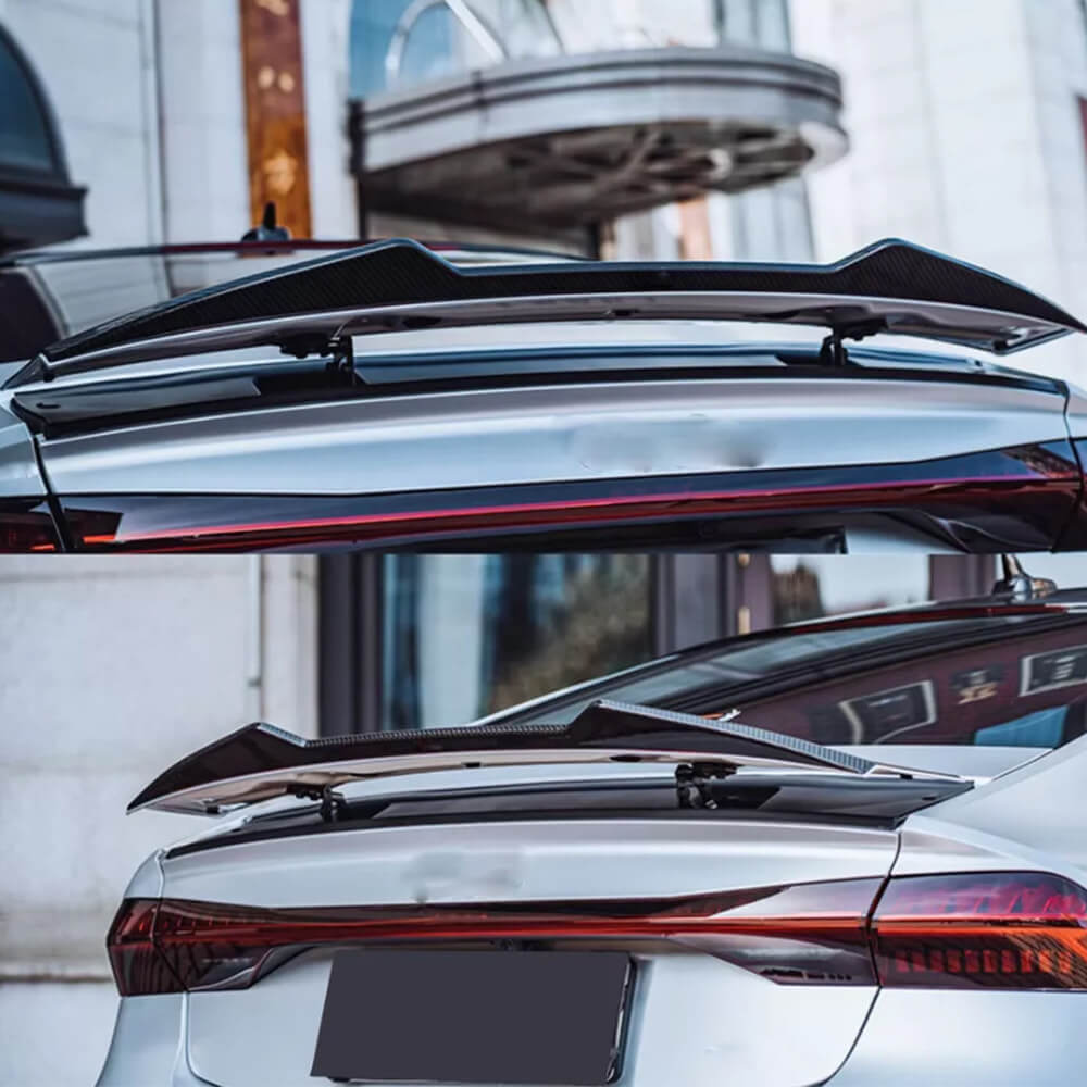 Audi A7 S7 RS7 2019-2023 Rear Trunk Spoiler Carbon Fiber/FRP-Ahacarbon