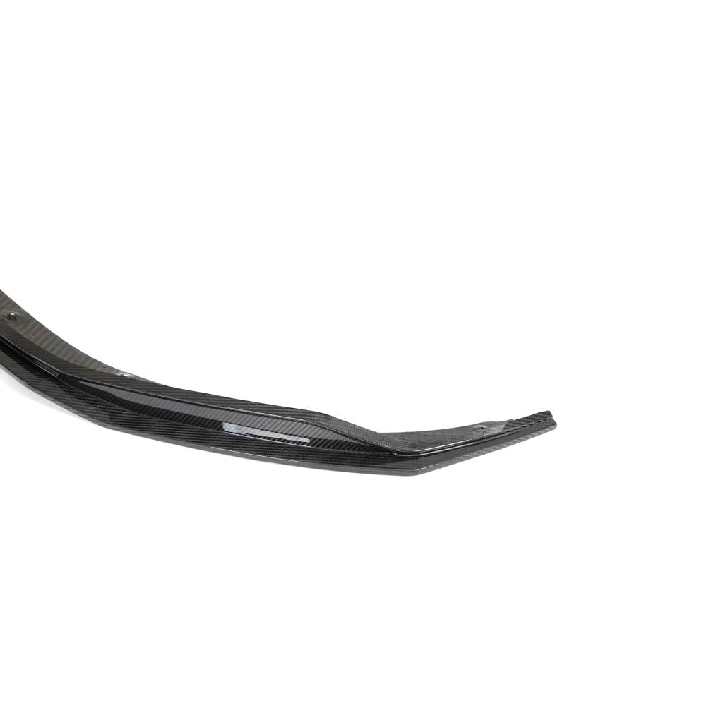 Audi R8 V10 Coupe Spyder Convertible 2Door 2023+ Front Bumper Lip Dry Carbon Fiber-Ahacarbon