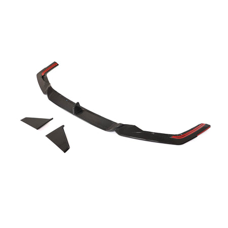 Audi RS7 C8 Sportback 2020-2022 Front Bumper Lip Chin Dry Carbon Fiber-Ahacarbon