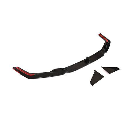 Audi RS7 C8 Sportback 2020-2022 Front Bumper Lip Chin Dry Carbon Fiber-Ahacarbon