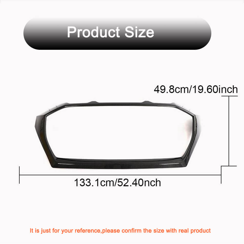 Audi RSQ8 2021 Front Grille Carbon Fiber-Ahacarbon
