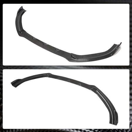 Audi S3 A3 Sline 8V.5 Sedan Facelift 2017-2020 Front Bumper Lip Carbon Fiber-Ahacarbon