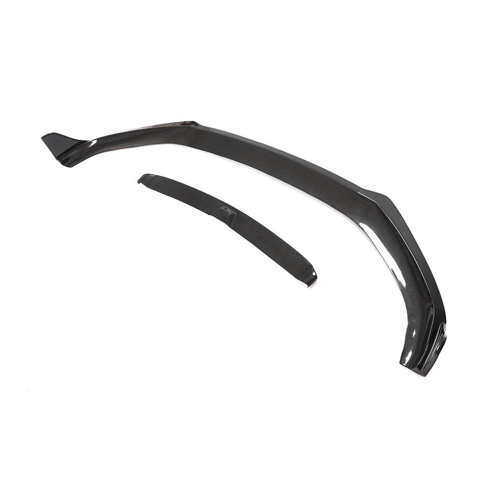 Audi S5 A5 Sline B9 2017-2020 Front Bumper Lip Carbon Fiber-Ahacarbon