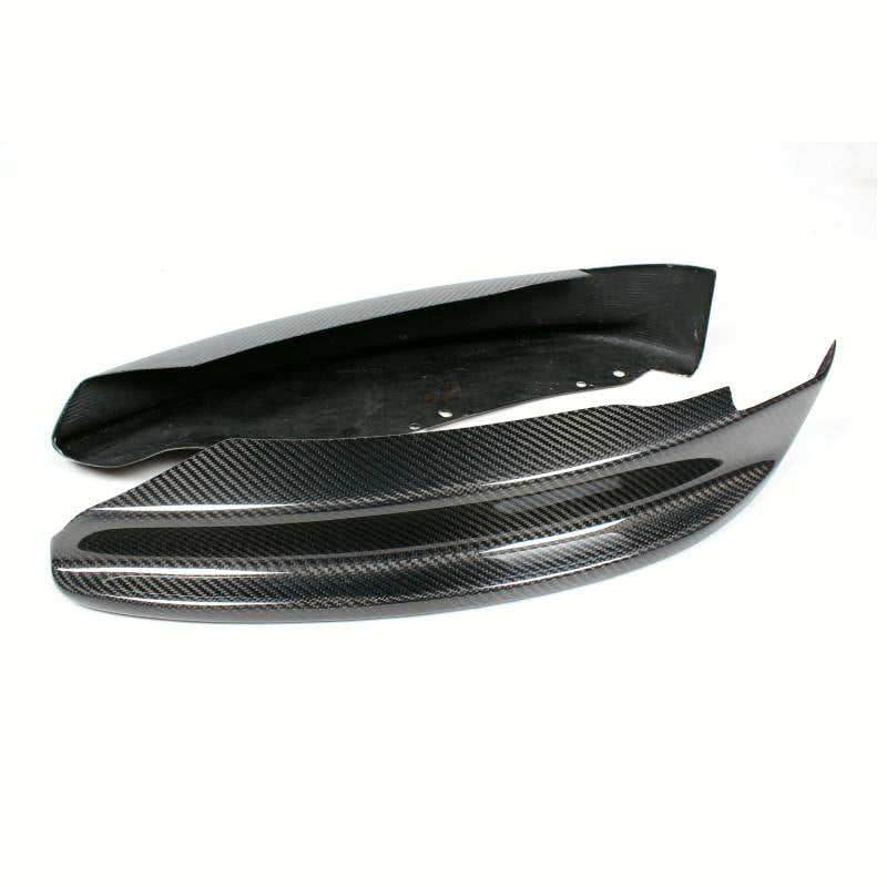 BMW 1 Series E82 E88 120i 125i 130i 135i M Sport 2008-2013 Front Bumper Splitters Carbon Fiber-Ahacarbon