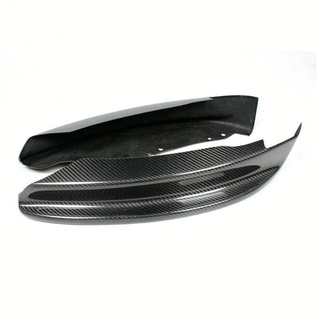 BMW 1 Series E82 E88 120i 125i 130i 135i M Sport 2008-2013 Front Bumper Splitters Carbon Fiber-Ahacarbon