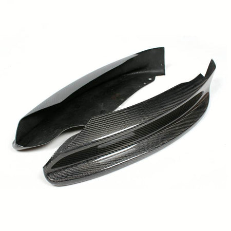BMW 1 Series E82 E88 120i 125i 130i 135i M Sport 2008-2013 Front Bumper Splitters Carbon Fiber-Ahacarbon