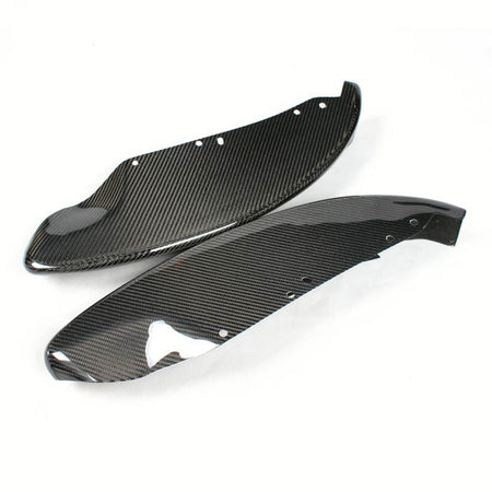 BMW 1 Series E82 E88 120i 125i 130i 135i M Sport 2008-2013 Front Bumper Splitters Carbon Fiber-Ahacarbon