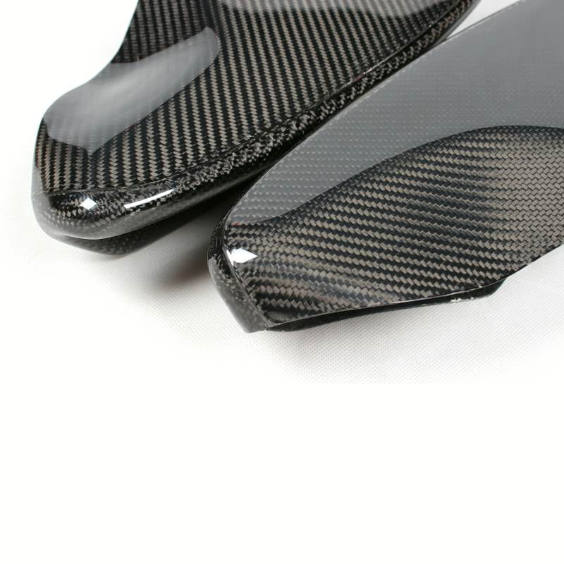 BMW 1 Series E82 E88 120i 125i 130i 135i M Sport 2008-2013 Front Bumper Splitters Carbon Fiber-Ahacarbon