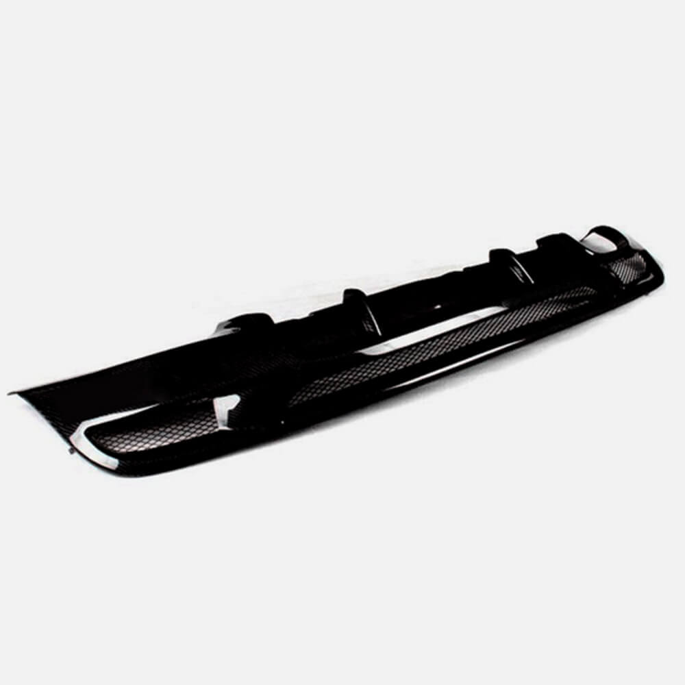 BMW 1 Series E82 E88 M Sport 208-2013 Rear Bumper Diffuser Glossy Black FRP-Ahacarbon