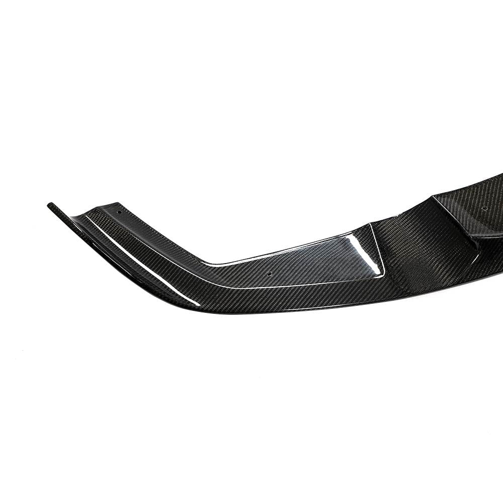 BMW 2 Series F87 M2 Coupe 2016-2020 Front Bumper Lip Carbon Fiber-Ahacarbon