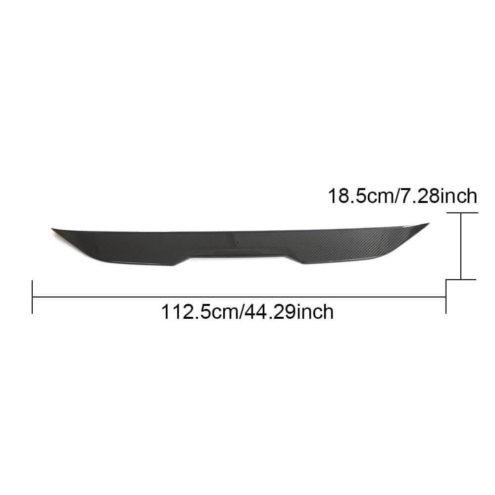 BMW 2 Series G42 Coupe 2022-2023 Rear Trunk Spoiler Carbon Fiber-Ahacarbon