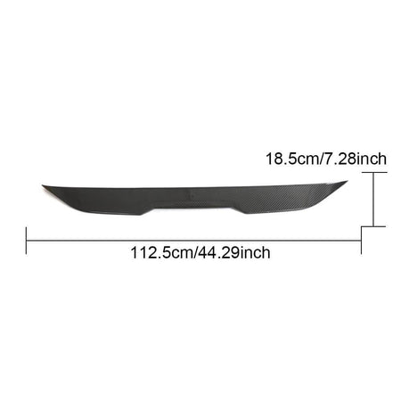 BMW 2 Series G42 Coupe 2022-2023 Rear Trunk Spoiler Carbon Fiber-Ahacarbon