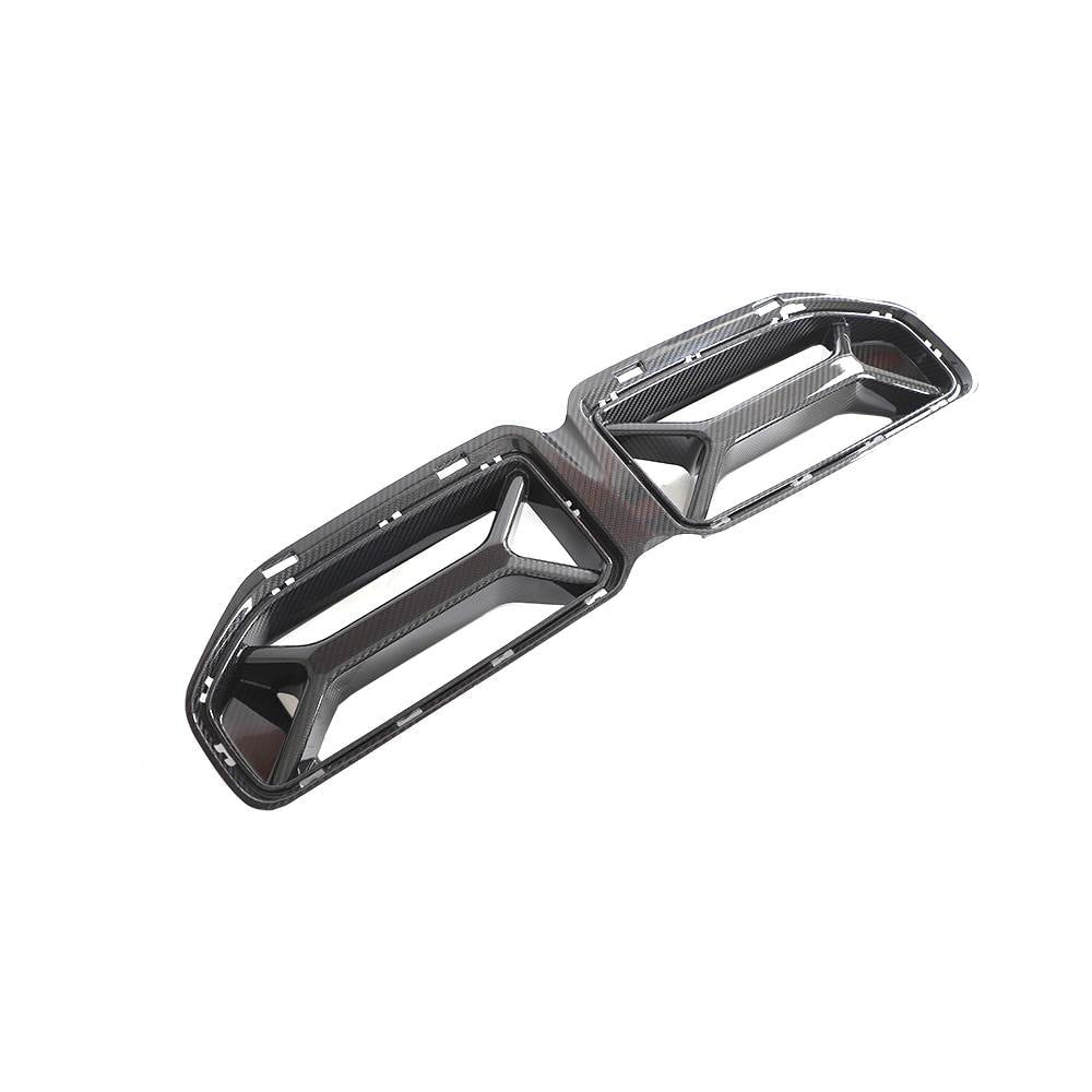BMW 2 Series M2 G87 Coupe 2022-2024 Front Grille Dry Carbon Fiber-Ahacarbon