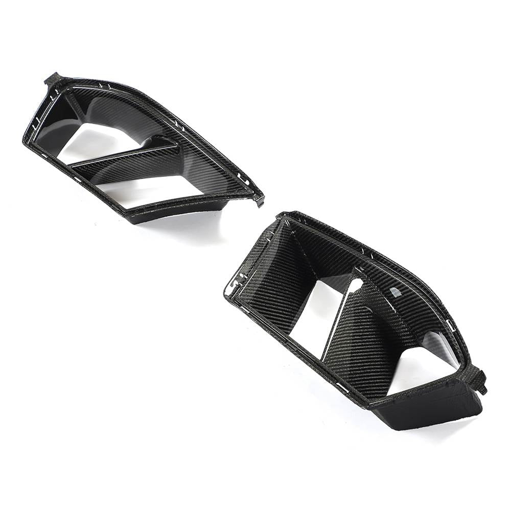 BMW 3 Series 4 Series G80 M3 G82 G83 M4 2021+ Front Bumper Vents Carbon Fiber-Ahacarbon