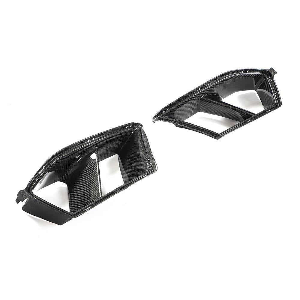 BMW 3 Series 4 Series G80 M3 G82 G83 M4 2021+ Front Bumper Vents Carbon Fiber-Ahacarbon