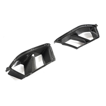 BMW 3 Series 4 Series G80 M3 G82 G83 M4 2021+ Front Bumper Vents Carbon Fiber-Ahacarbon