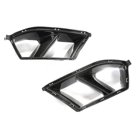 BMW 3 Series 4 Series G80 M3 G82 G83 M4 2021+ Front Bumper Vents Carbon Fiber-Ahacarbon