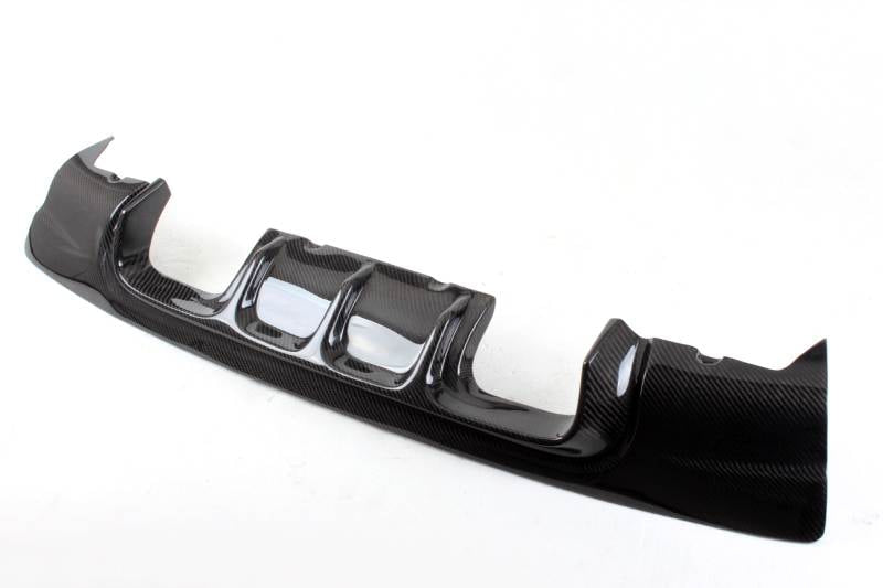 BMW 3 Series E46 M3 Coupe 2000-2006 Rear Bumper Diffuser Carbon Fiber-Ahacarbon