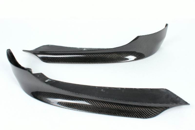 BMW 3 Series E90 Base LCI 2009-2012 Front Bumper Splitters Carbon Fiber/FRP-Ahacarbon